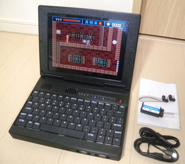 ノート型MSX2+ OneChipBook MSXBook ファームウェア書込み済