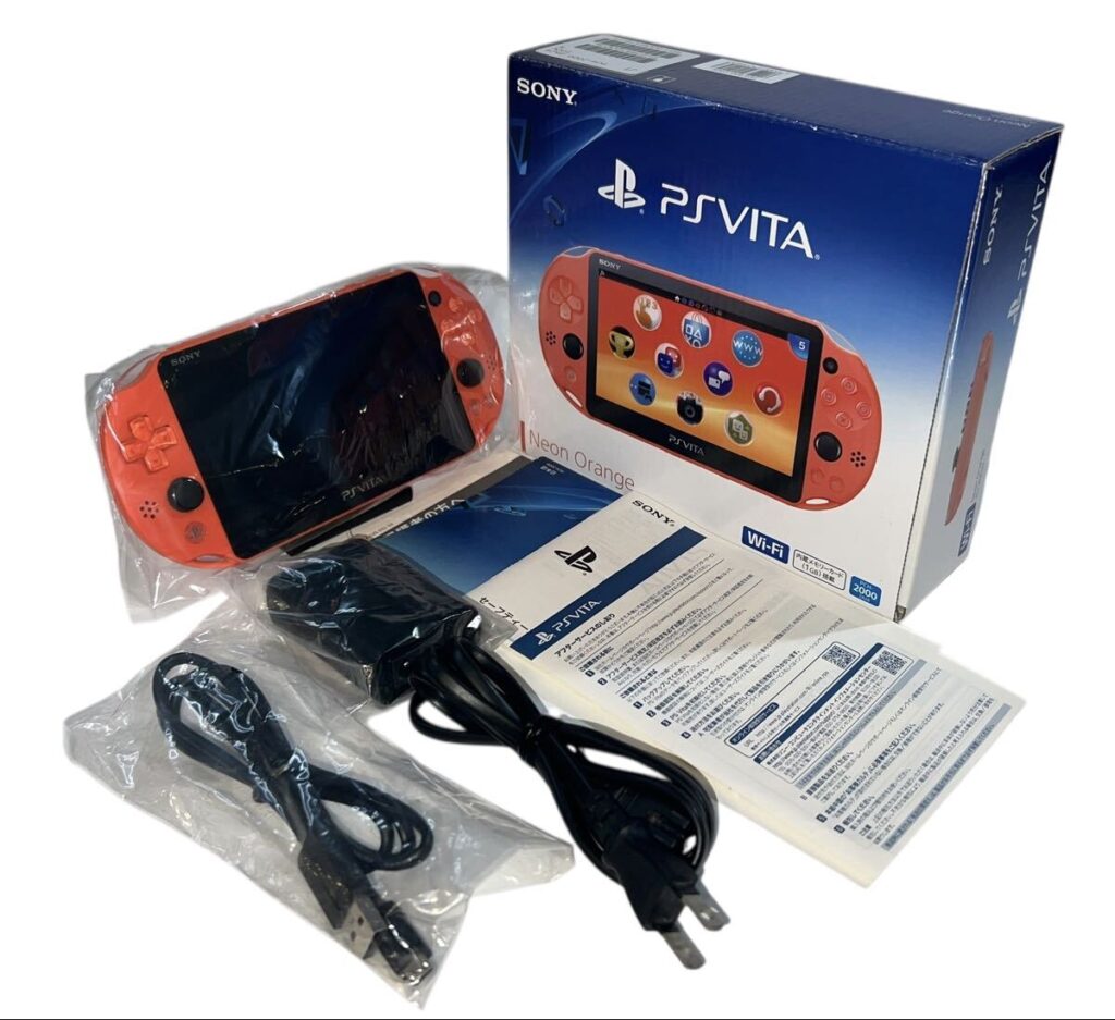 PlayStation Vita PCH-2000 ネオン・オレンジ Wi-Fiモデル