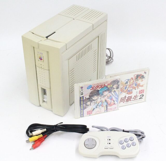 NEC PC-FX 本体 コントローラ ソフト2本セット