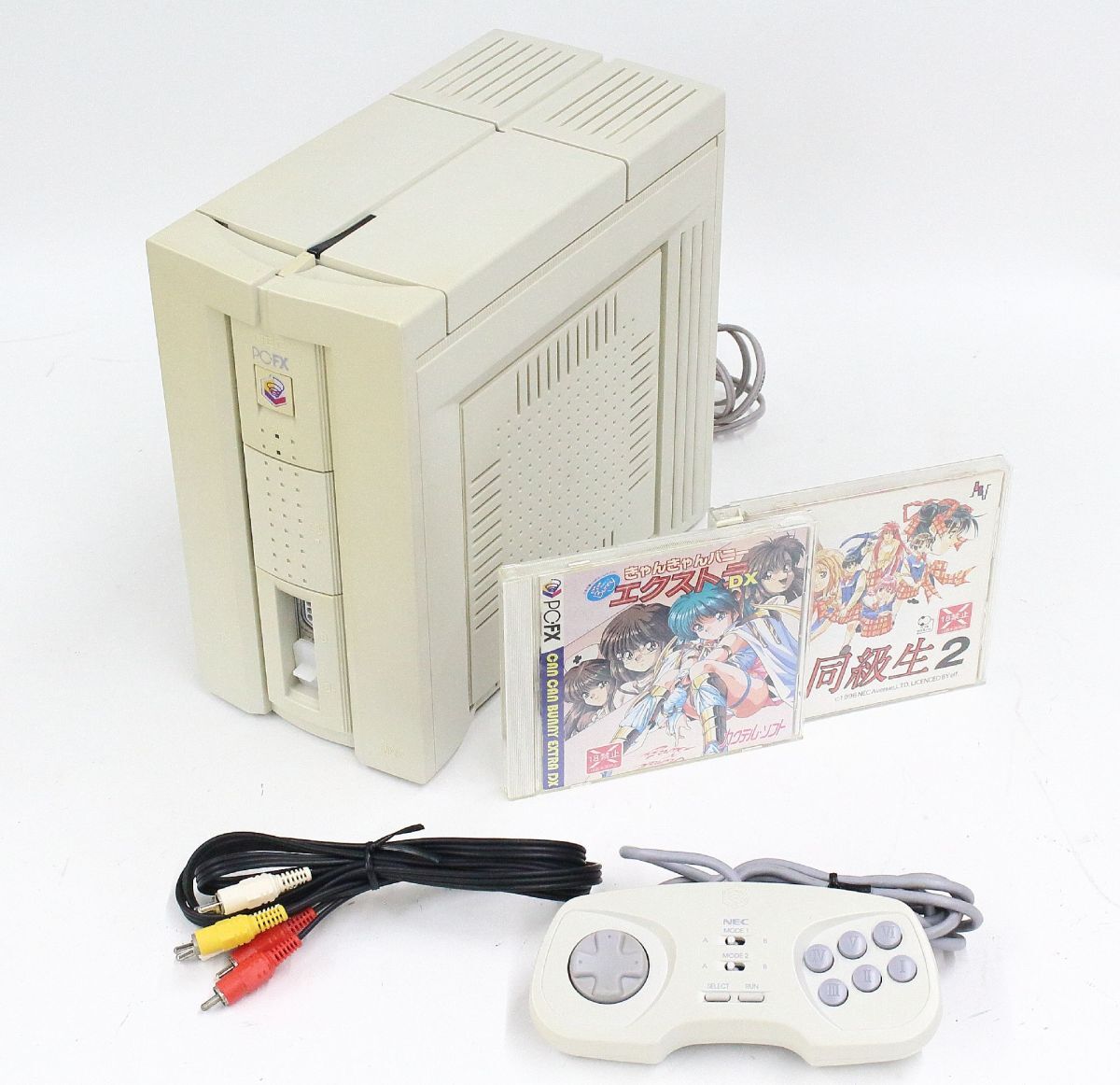 NEC PC-FX 本体 コントローラ ソフト2本セット