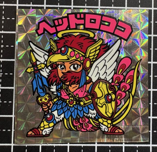 ビックリマンシール 9弾 チョコ版 ヘッドロココ 角プリズム