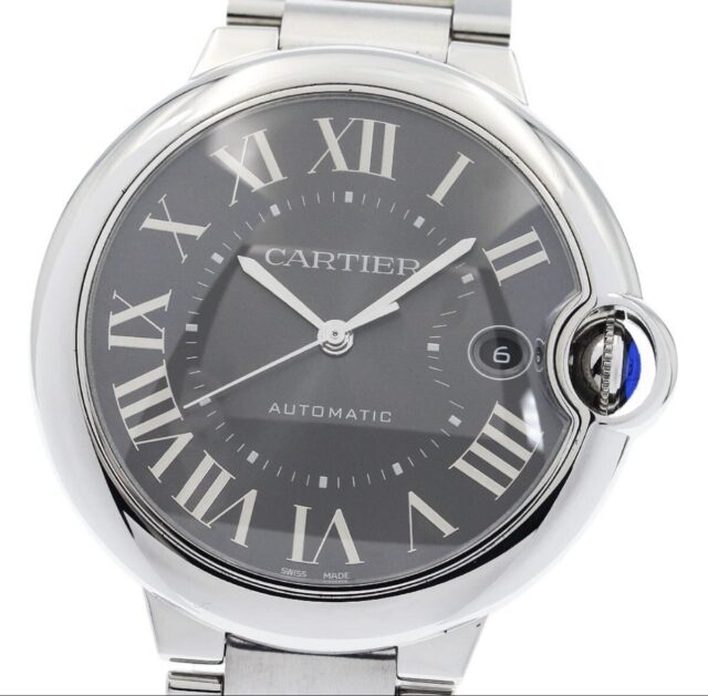 カルティエ バロンブルー LM 40mm 自動巻き メンズ腕時計
