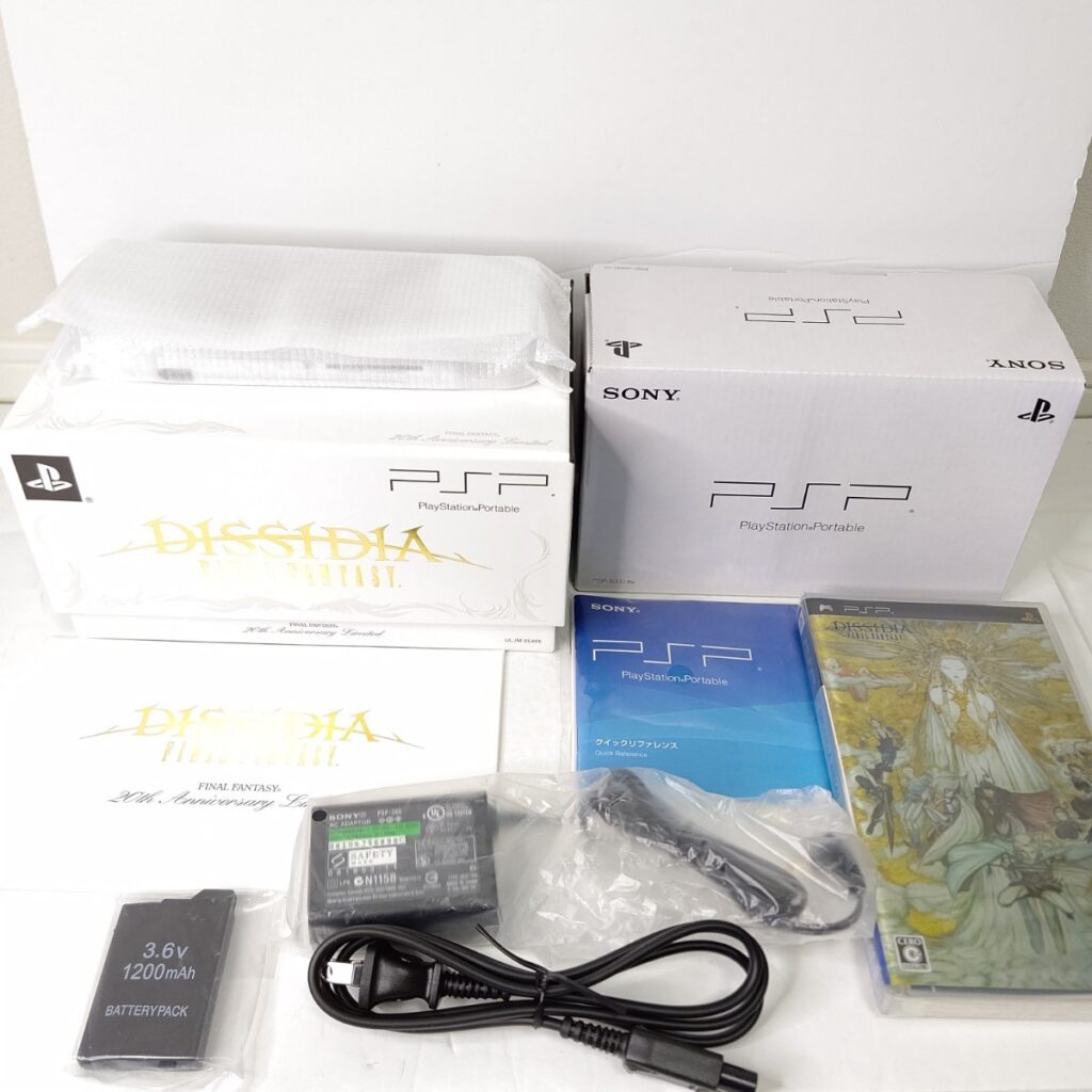 SONY PSP3000 ディシディア FF20周年 記念モデル