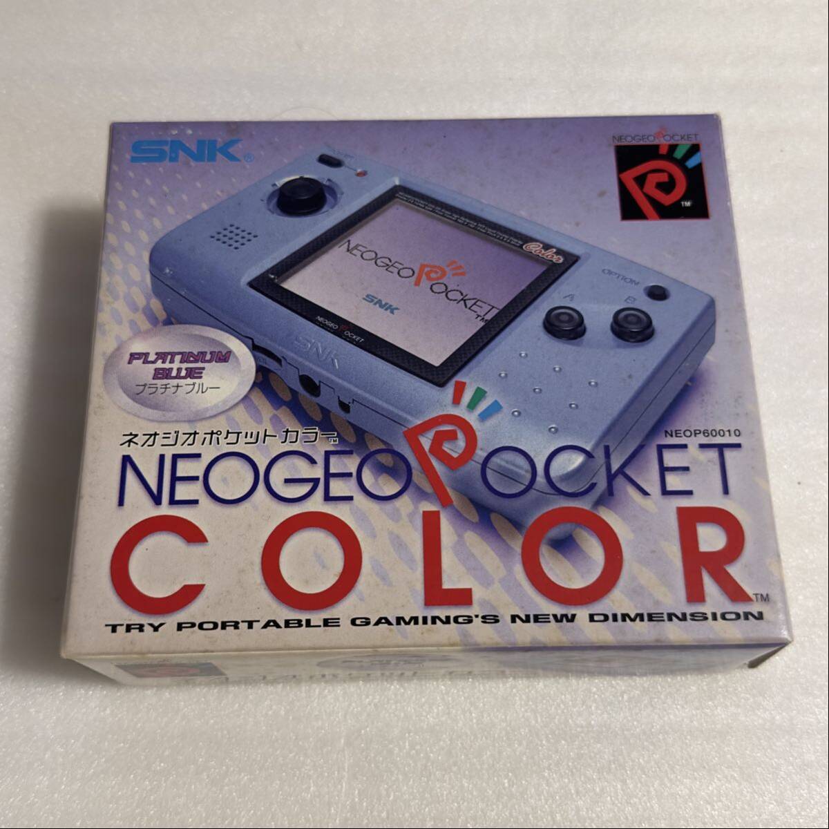SNK NEWネオジオ ポケット カラー プラチナブルー