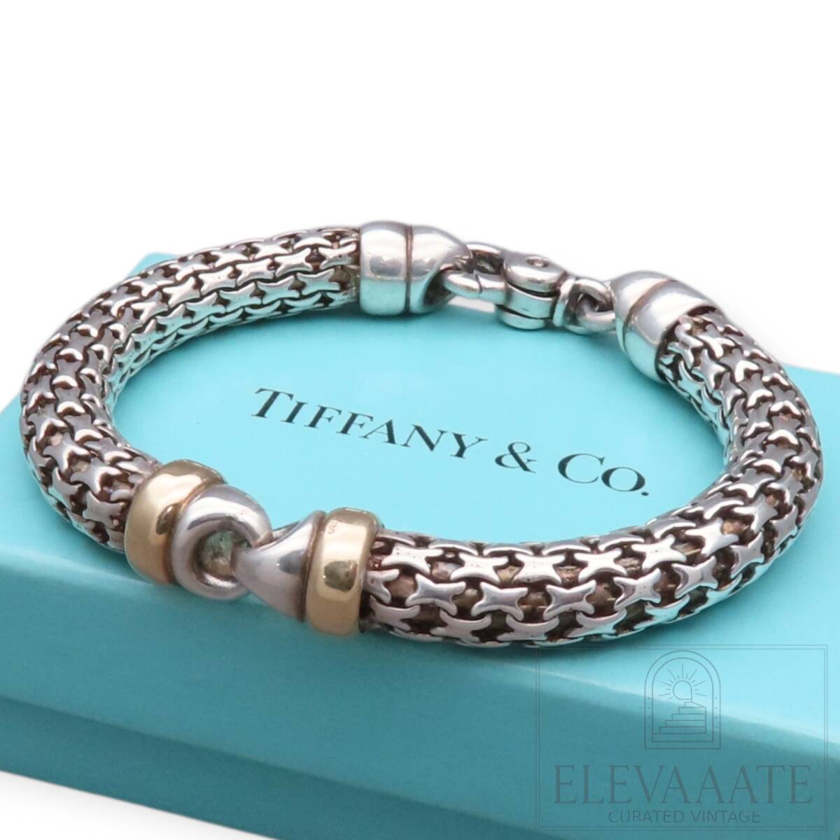 Tiffany&Co. ティファニー ヴィンテージ ブレスレット K18 SV925