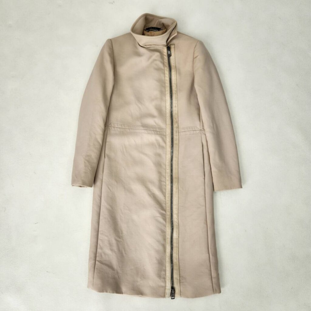 GUCCI グッチ ロングコート ライダース トムフォード期 38