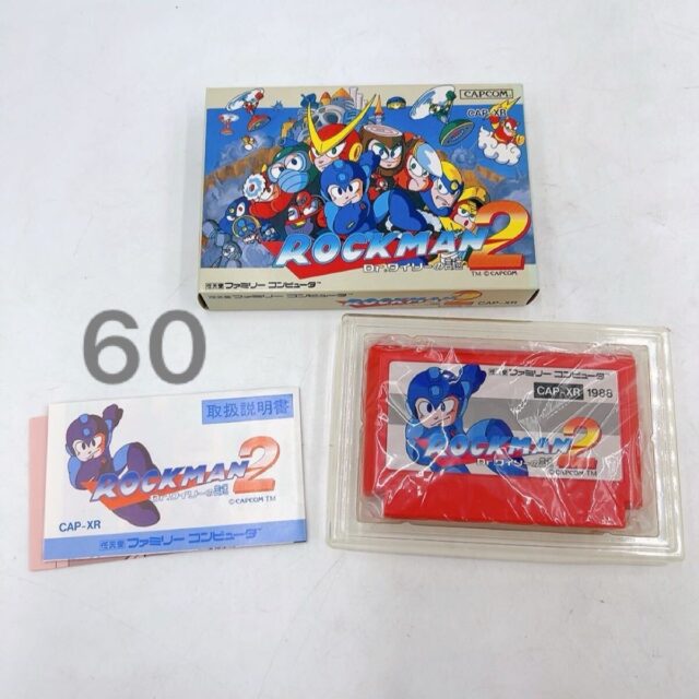 任天堂 ファミコン ロックマン2 箱付き取説付き