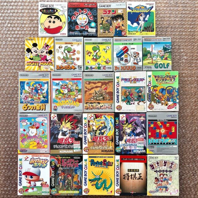 ゲームボーイカラー ソフト24本セット