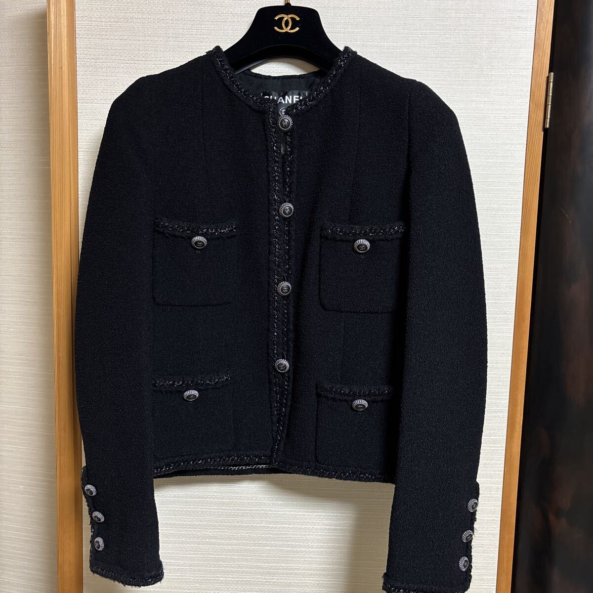 CHANEL ツイード ジャケット サイズ34