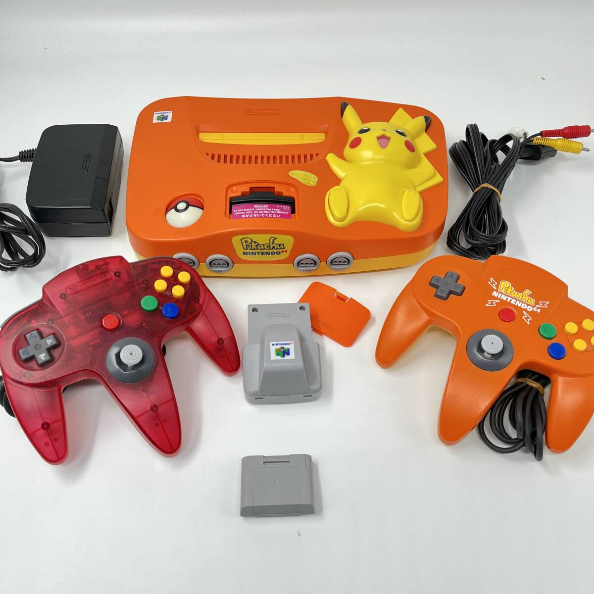 Nintendo 64 ピカチュウ オレンジ