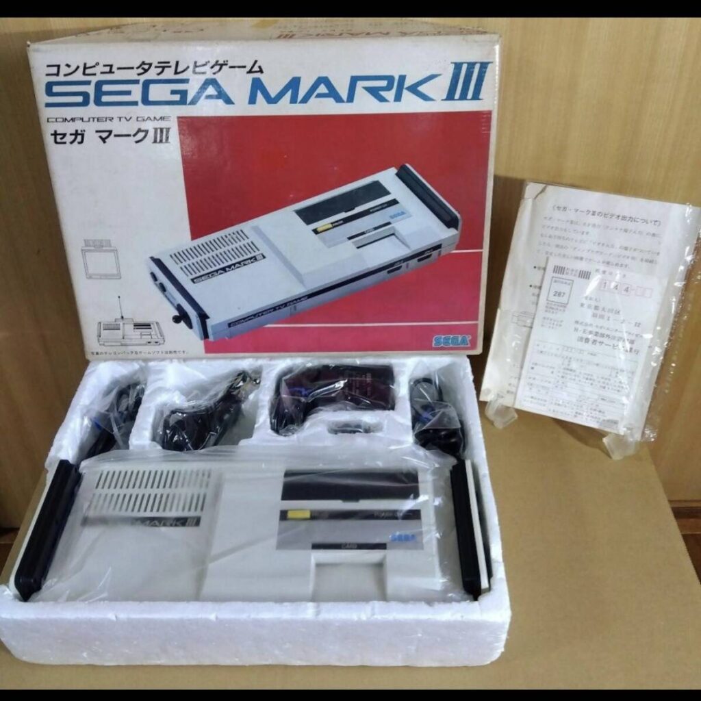 SEGA セガ マークIII 本体 箱 付属品