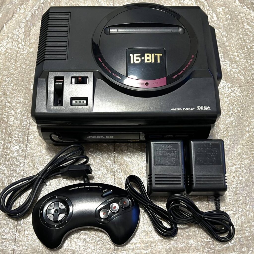 セガ メガドライブ メガCD 本体セット HAA-2510 HAA-2910