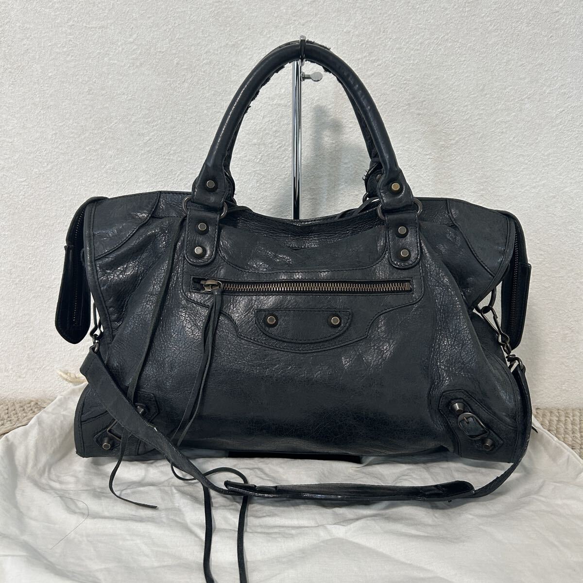 BALENCIAGA バレンシアガ City 2wayハンドバッグ 115748