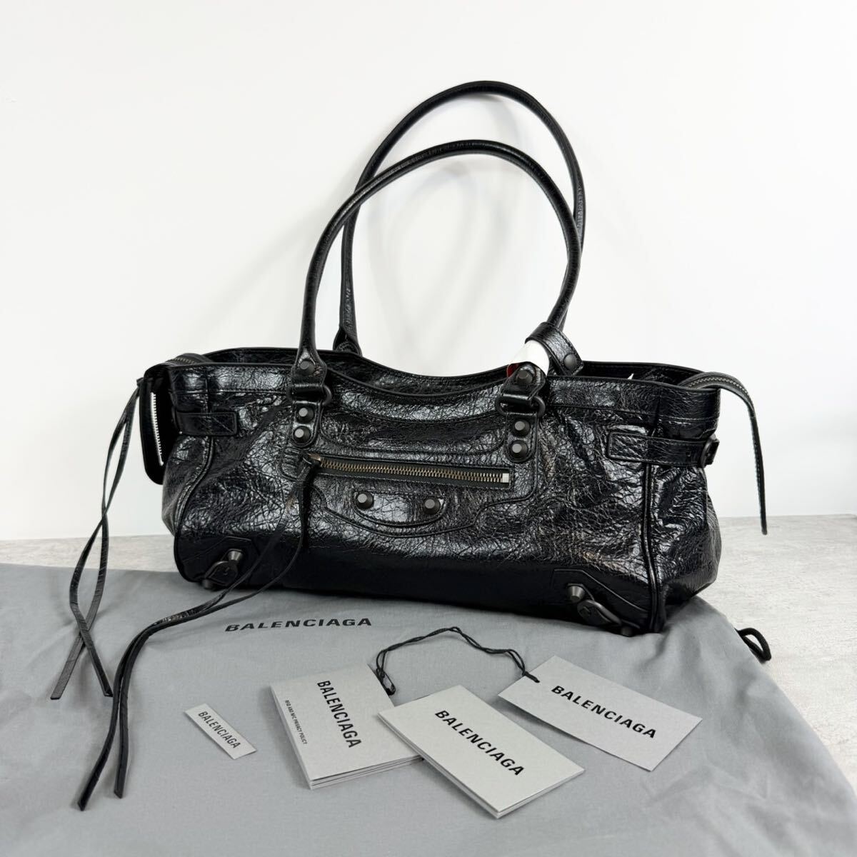 BALENCIAGA LE CITY EAST-WEST シティ ハンドバッグ