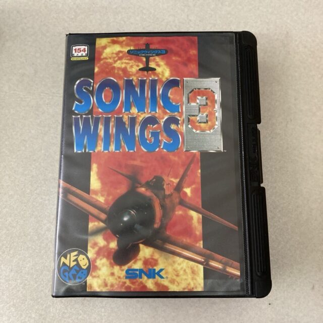 SNK NEOGEO ソニックウィングス3 ロムカセット