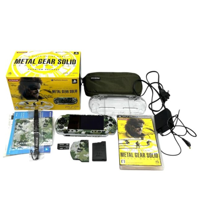Sony PSP-3000 メタルギア ソリッド ピースウォーカー プレミアムパッケージ