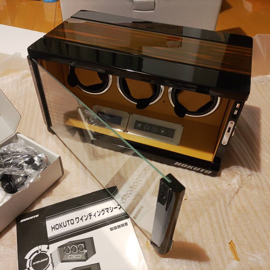 HOKUTO ウインディングマシーン HTB-300C 3本巻き ウォッチワインダー
