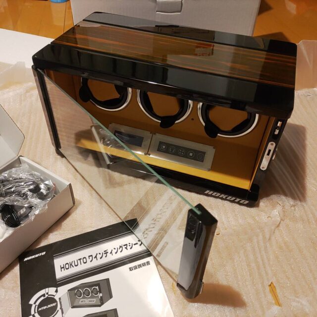HOKUTO ウインディングマシーン HTB-300C 3本巻き ウォッチワインダー