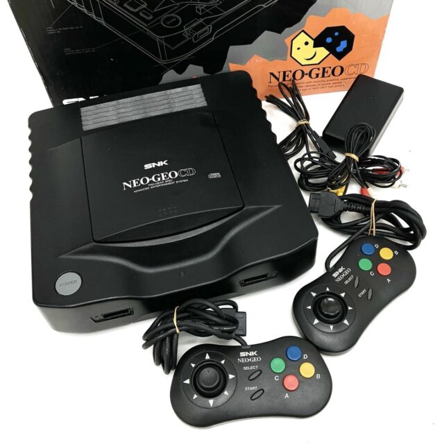SNK NEOGEO ネオジオCD CD-T01 本体 コントローラー