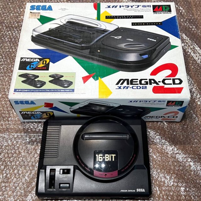 SEGA メガドライブ本体 HAA-2510 メガCD2 HAA-2912