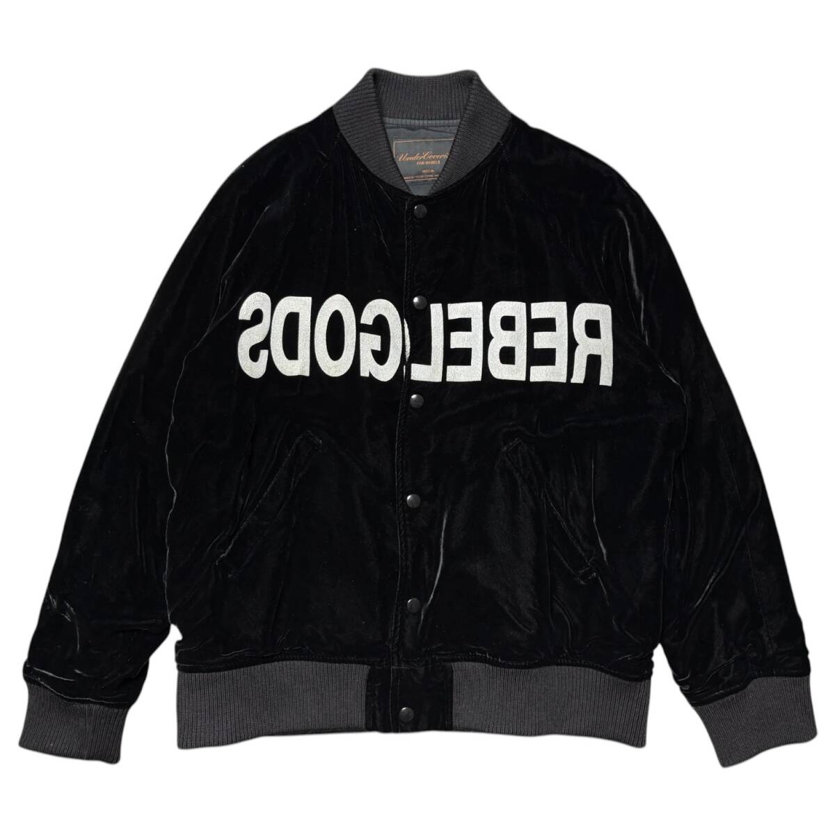 アンダーカバー UNDERCOVER 03AW REBEL GODS ベロアブルゾン