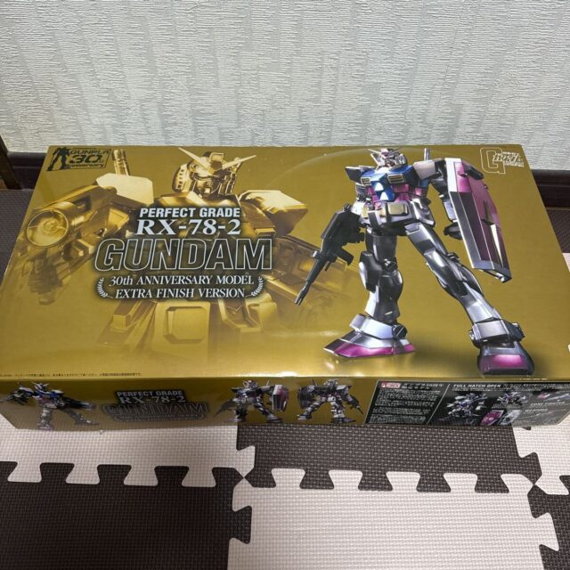 RX-78-2 ガンダム PG 30周年限定モデル エクストラフィニッシュ