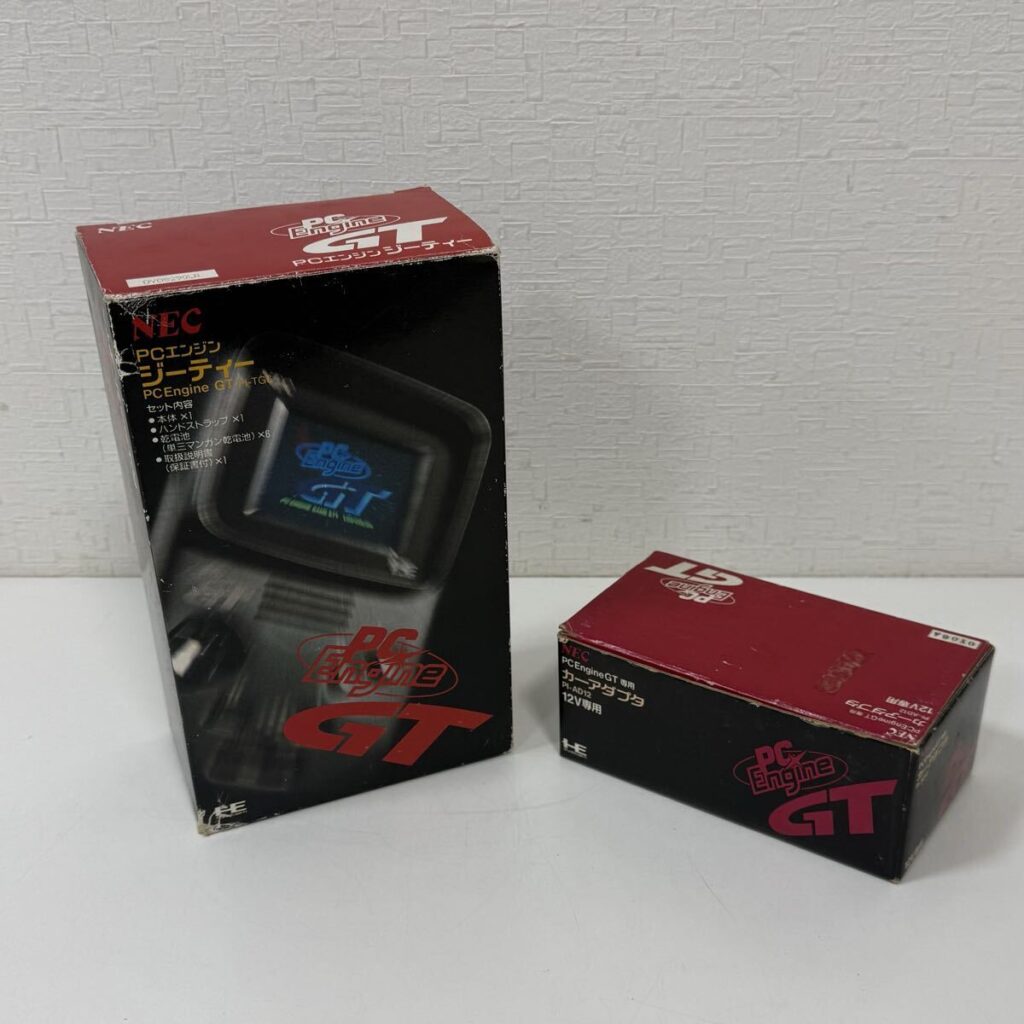 NEC PC Engine GT PI-TG6 カーアダプタ PI-AD12 2点セット