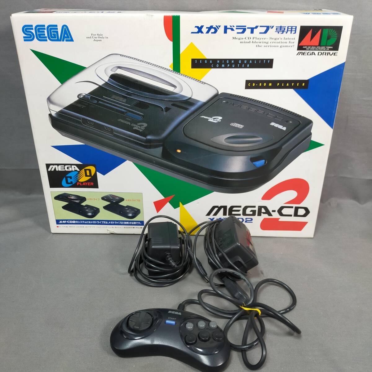 SEGA メガドライブ2 メガCD2