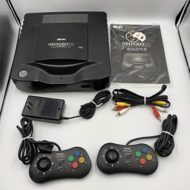 SNK ネオジオCD 本体 トップローディングタイプ CD-T01