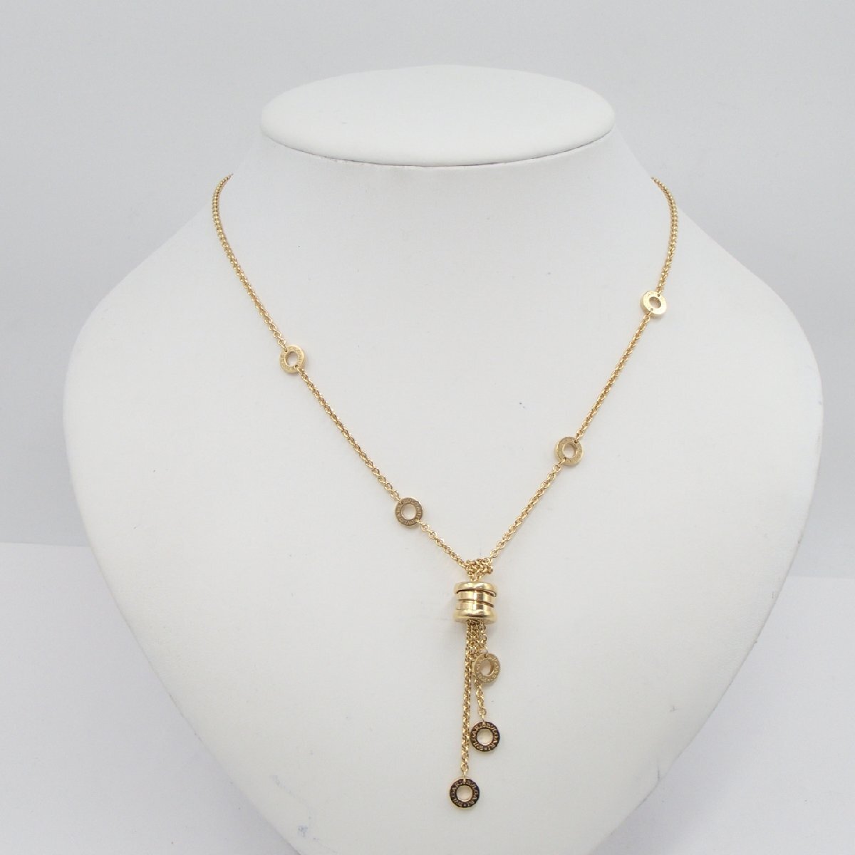 BVLGARI ブルガリ ビーゼロワン エレメント ネックレス K18