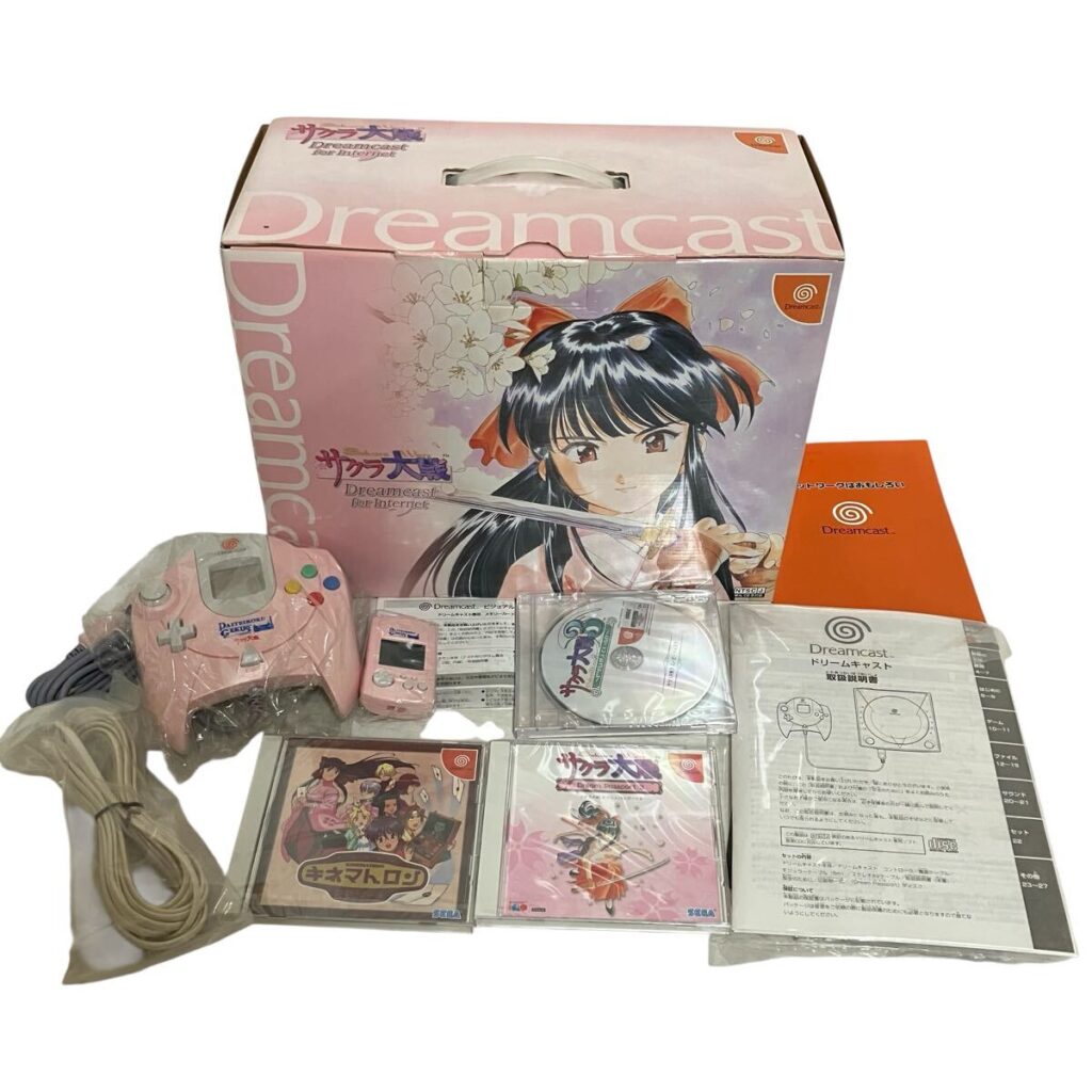 SEGA Dreamcast サクラ大戦Ver HKT-3000 コントローラー ビジュアルメモリ