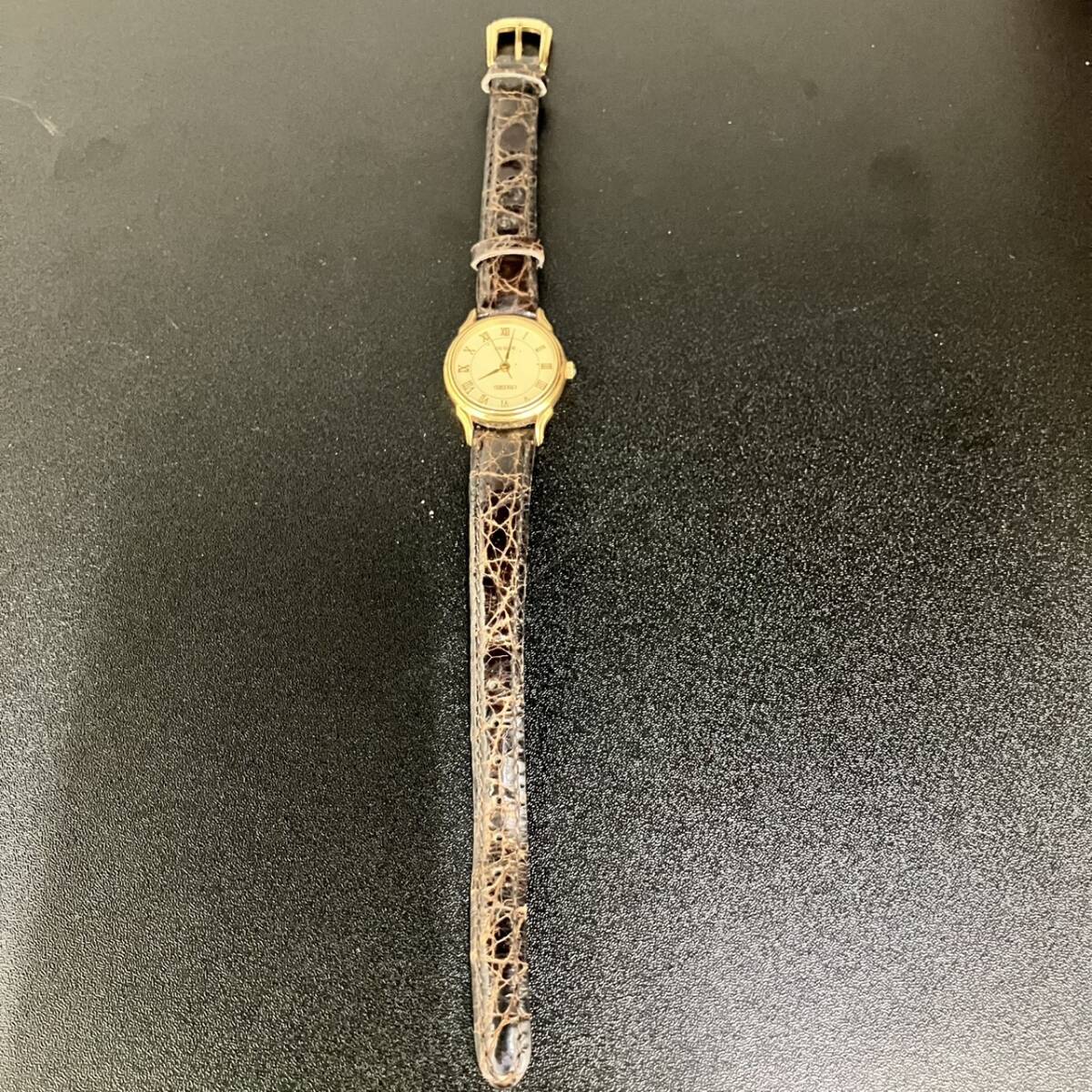 SEIKO EXCELINE セイコー エクセリーヌ 18金 レディース時計