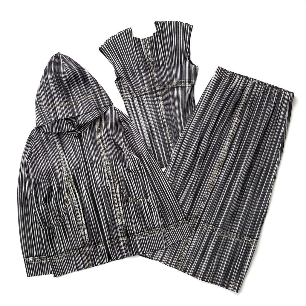 PLEATS PLEASE ISSEY MIYAKE デニム転写 3点セット