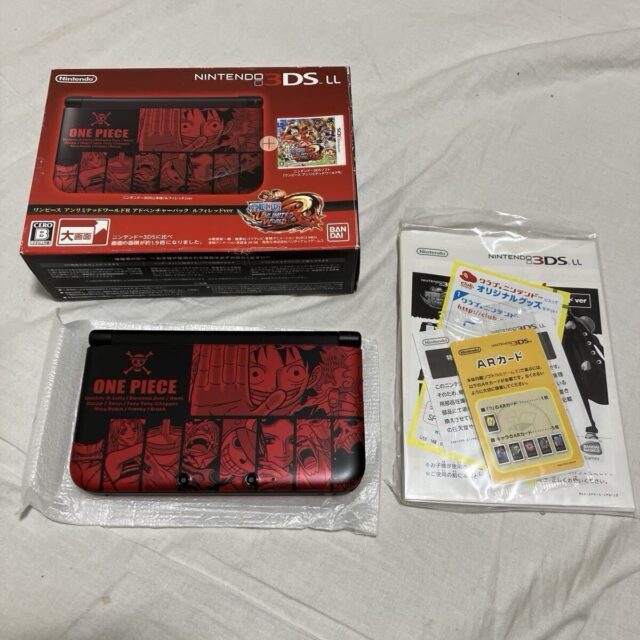 Nintendo 3DS LL ワンピース ルフィレッドVER