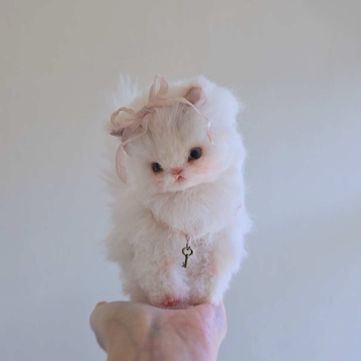 +miumoe+ BabyKittenDoll 長毛猫 子猫 アートドール