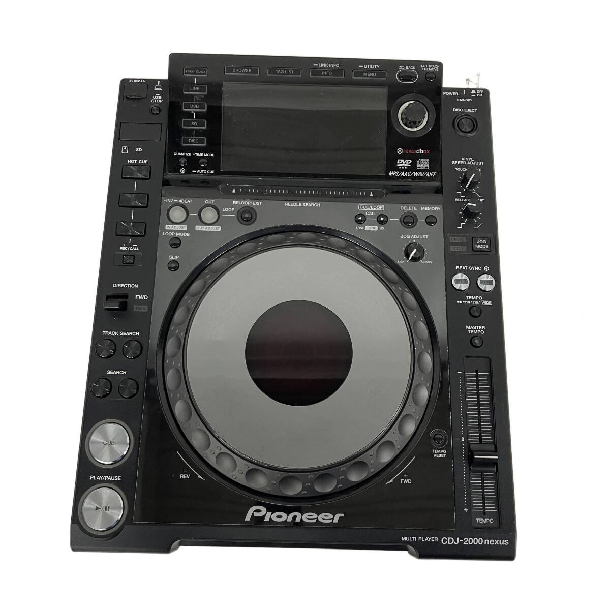 Pioneer CDJ-2000NXS DJマルチプレーヤー