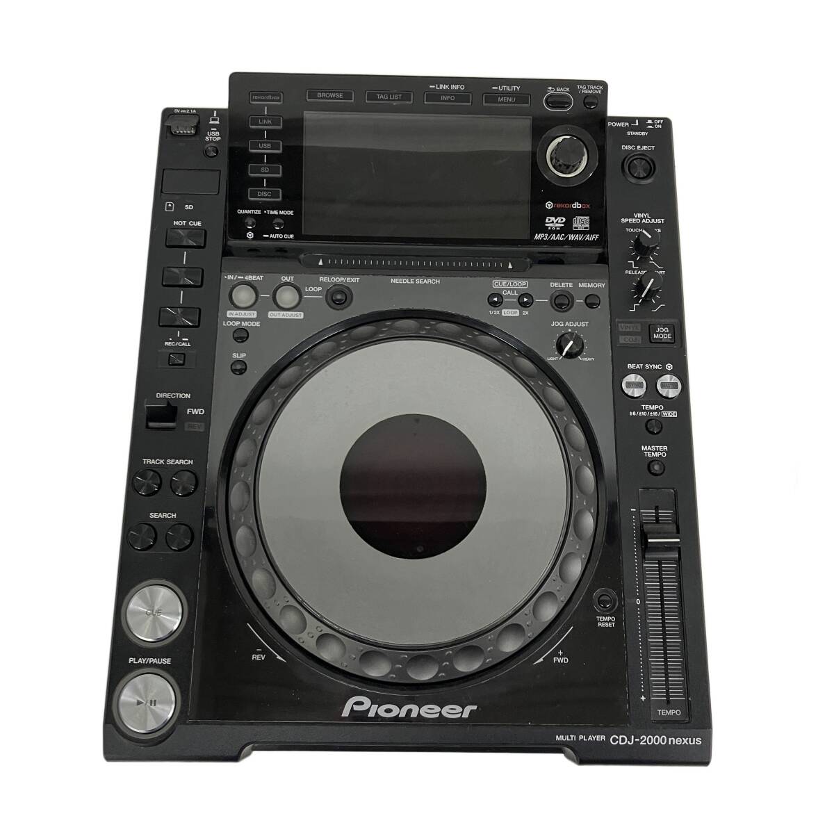 Pioneer CDJ-2000NXS DJマルチプレーヤー