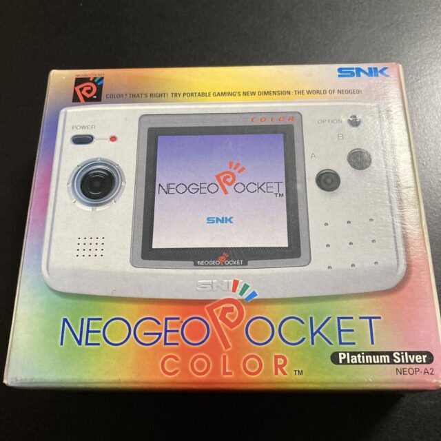 ネオジオポケットカラー プラチナシルバー 北米版