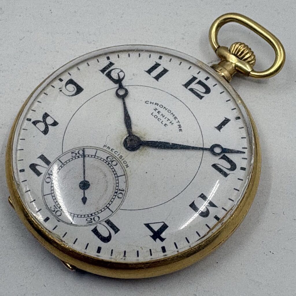 ZENITH ゼニス CHRONOMETRE LOCLE クロノメーター 18K 懐中時計