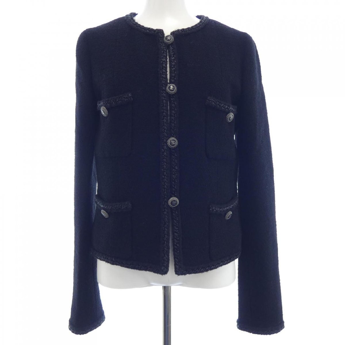 CHANEL シャネル ノーカラージャケット サイズ36