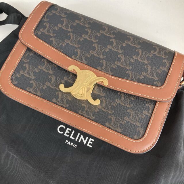 CELINE セリーヌ クラシックトリオンフ ショルダーバッグ