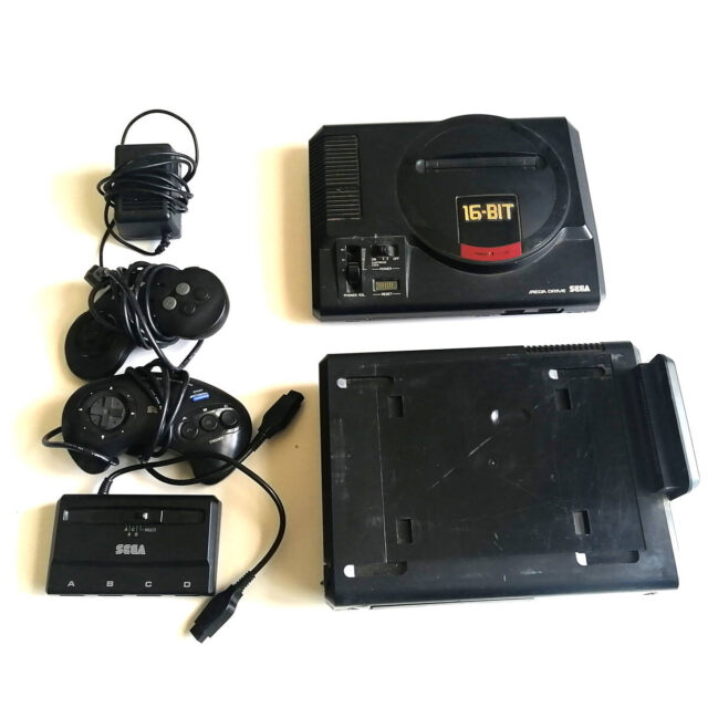 SEGA セガ メガドライブ メガCD 本体セット