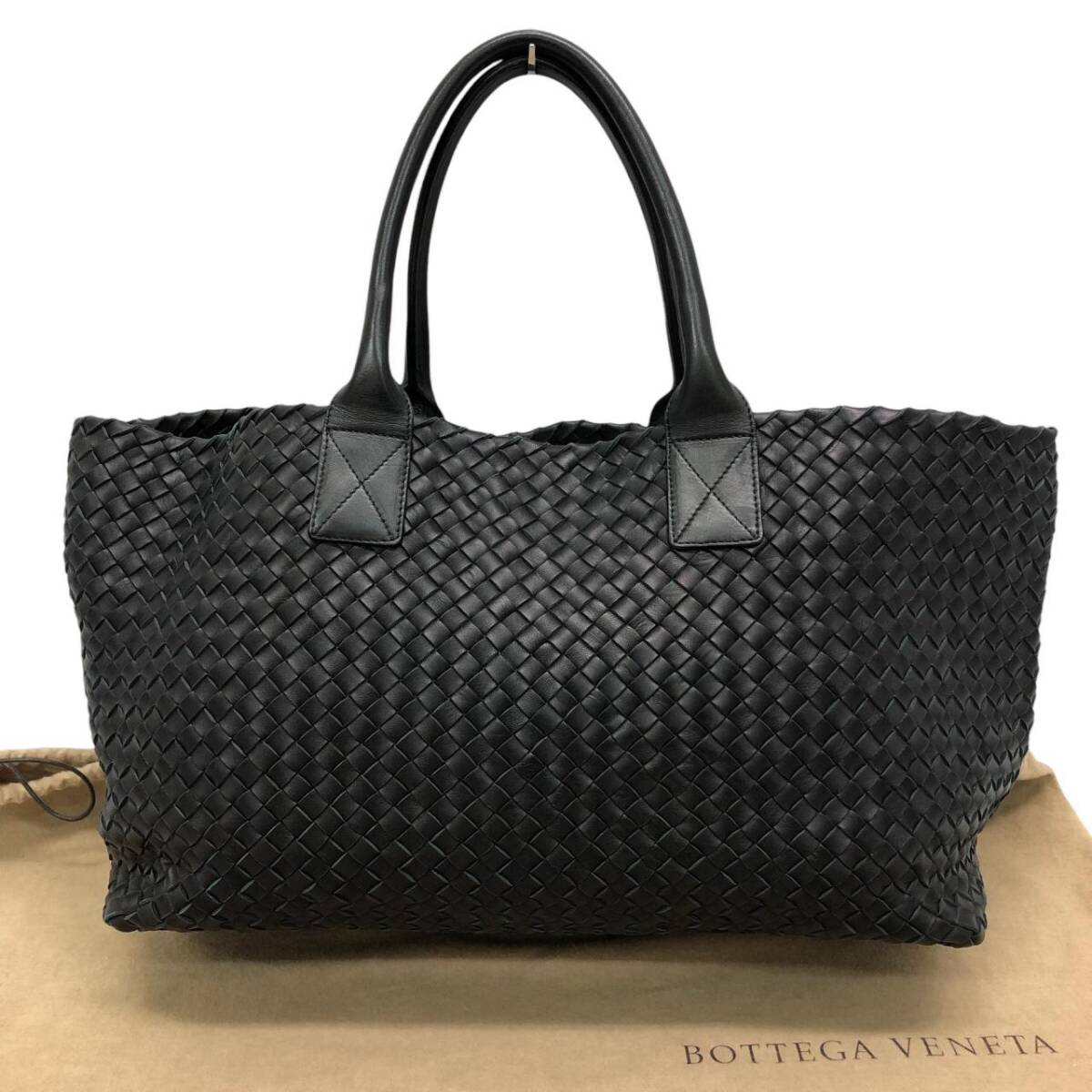 BOTTEGAVENETA ボッテガヴェネタ カバ イントレチャート トートバッグ