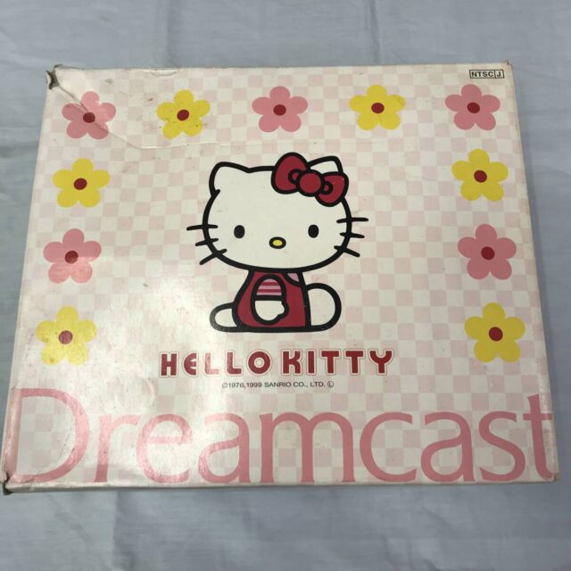 セガ ドリームキャスト ハローキティスケルトン ピンク 限定仕様