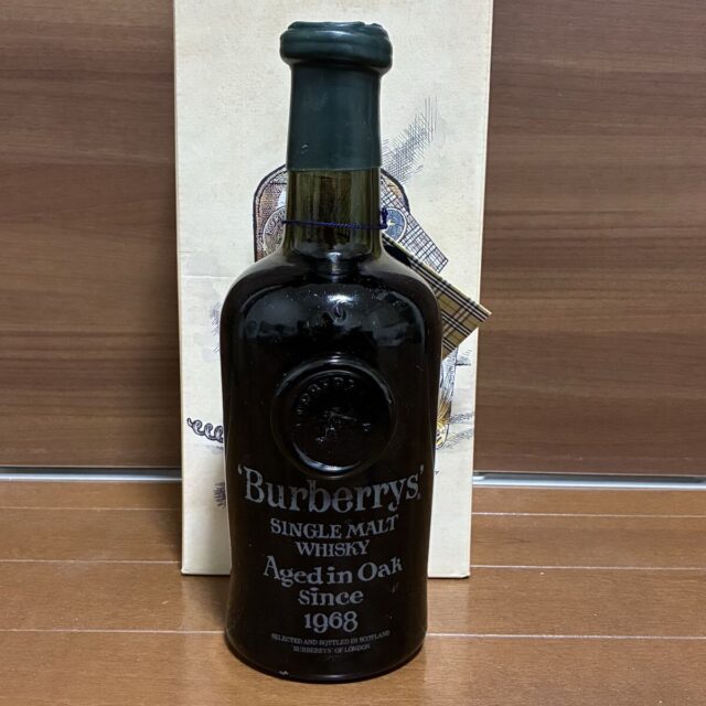 Burberrys バーバリー シングルモルト ウイスキー 750ml