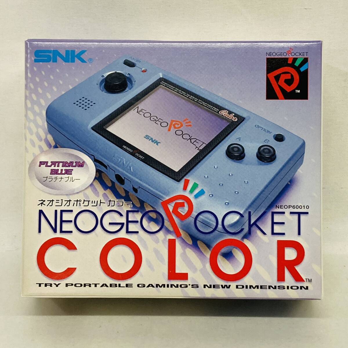SNK ネオジオ ポケット カラー プラチナ ブルー 本体