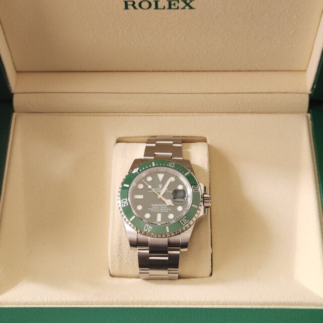 ROLEX ロレックス サブマリーナ デイト 116610LV グリーン