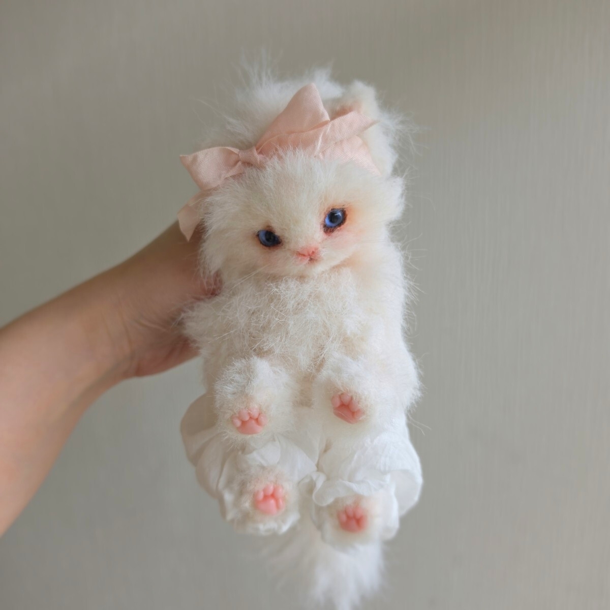 +miumoe+ BabyKittenDoll 長毛猫 アートドール