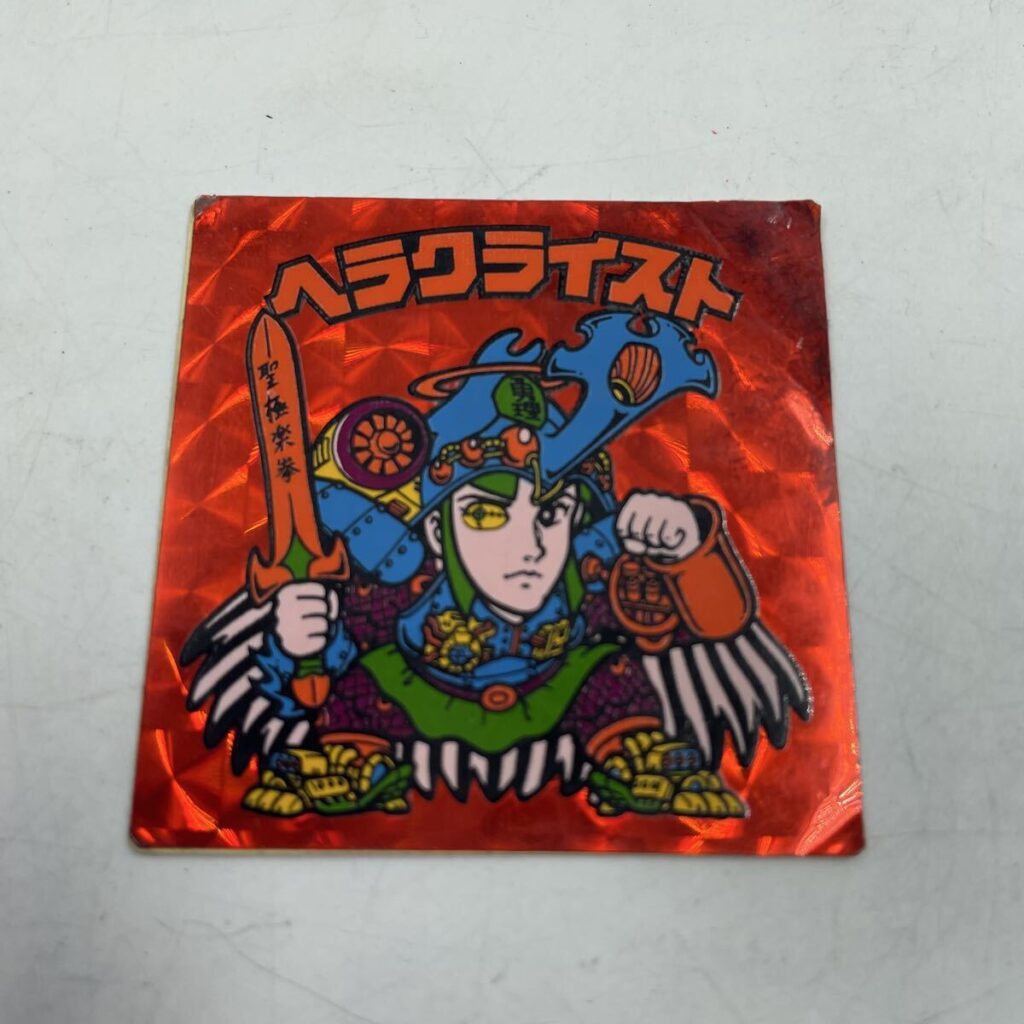 ビックリマン シール ヘラクライスト 赤プリズム ヘッド