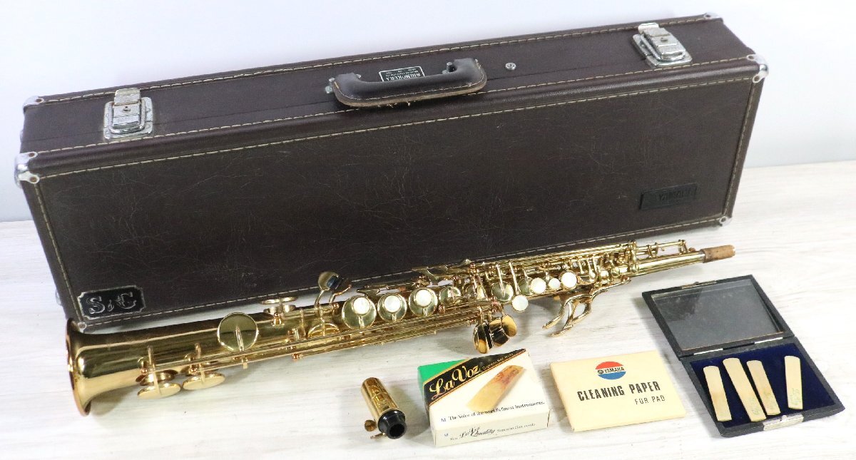 YAMAHA ヤマハ YSS-62 ソプラノサックス 日本製